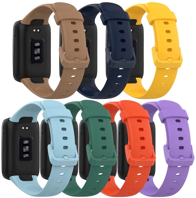 Main image of [7pack Bands Soft Silicone Watch Strap for Xiaomi Mi Band 7 Pro Replacement Sport Strap Wristband Bands Bracelet for Mi Band 7 Pro Activity Tracker