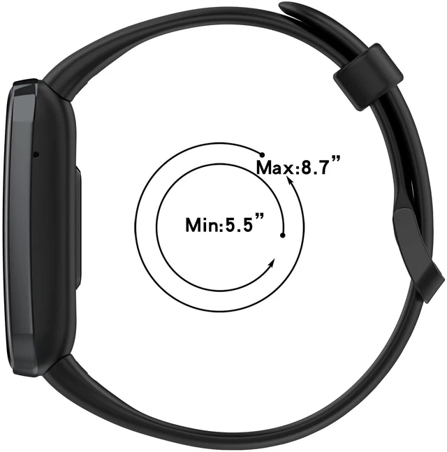 Alt view image 2 of 7 - [7pack Bands Soft Silicone Watch Strap for Xiaomi Mi Band 7 Pro Replacement Sport Strap Wristband Bands Bracelet for Mi Band 7 Pro Activity Tracker