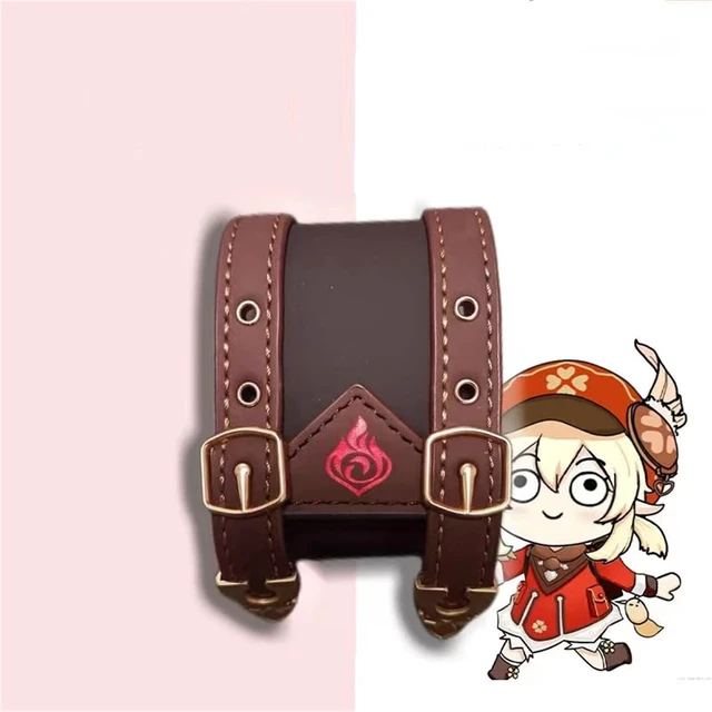 Alt view image 2 of 7 - Game Genshin Impact Official Klee backpack Earphone Case Protective Case for Airpods Pro Redmi Headphone Box