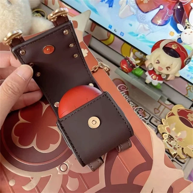 Alt view image 6 of 7 - Game Genshin Impact Official Klee backpack Earphone Case Protective Case for Airpods Pro Redmi Headphone Box