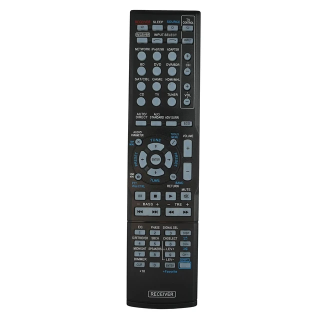 Alt view image 2 of 7 - Replacement Remote Control for Pioneer VSX-1120-K AXD7583 8300758300010IL VSX-1020 7.1-Channel AV A/V Receiver System