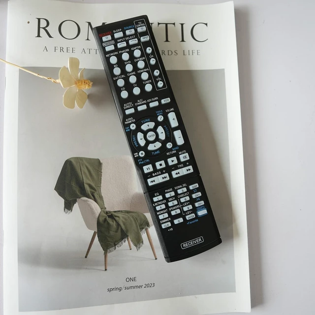 Alt view image 7 of 7 - Replacement Remote Control for Pioneer VSX-816-K VSX-816-S VSX-1015TX-K VSX-1015TX-S 7.1-Channel Home Theater AV A/V Receiver System