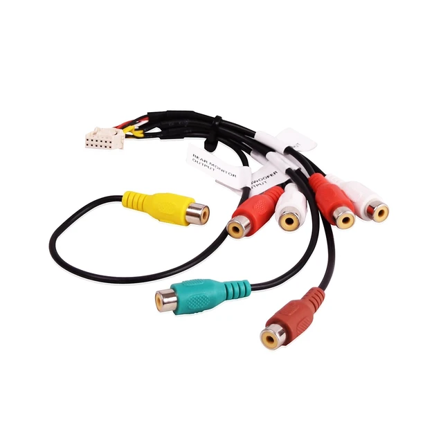 Alt view image 7 of 7 - XT-91918-L4 12Pin AV RCA Harness,with Mark Plug and Play Fit for Pioneer AVH240EX AVH241EX DMH130BT DMH240EX DMH241EX DMH340EX DMH341EX DMH342EX Models Car Stereo Radio