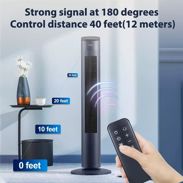 Alt view image 4 of 7 - Replacement Remote Control for LEVOIT 36" Tower Fan & Air Purifier For LEVOIT LP Replacement Tower Fan Remote Control