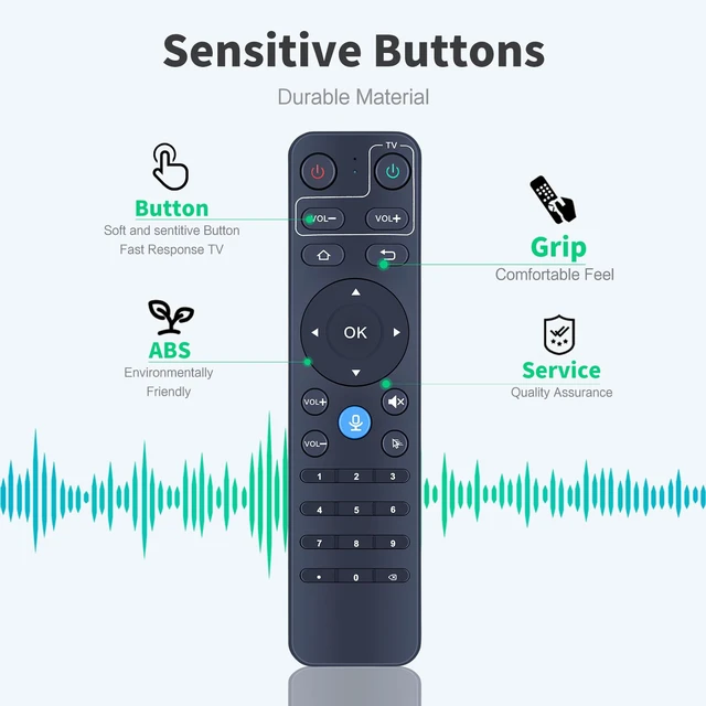 Alt view image 3 of 5 - Replacement Remote for StreamX/XCCTI S5 MAX/X1 Pro Android TV Box Easy pairing,Responsive control