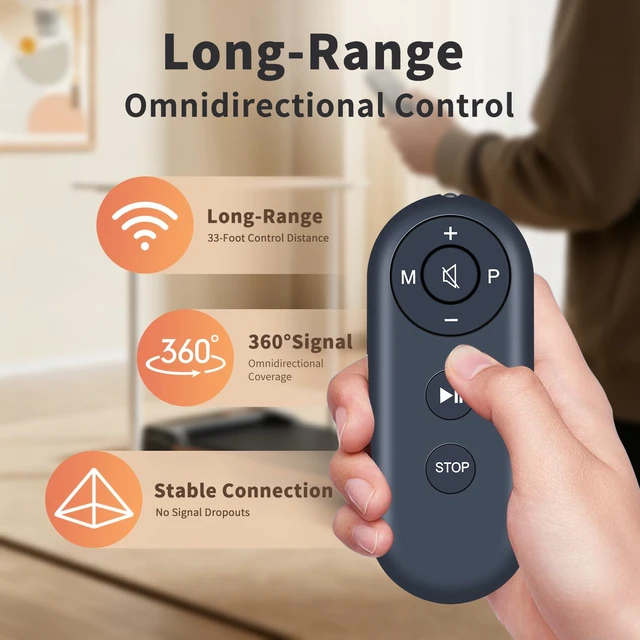 Alt view image 6 of 7 - Remote Control for FOUSAE 5 in 1 Walking Pad X381PT