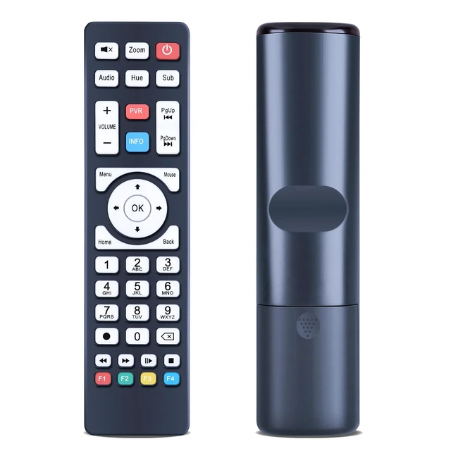 Alt view image 6 of 7 - Replacement Remote Control Intended for MAX TV Gold 5G, Silver and Silver Plus, for Maxytec 4K UG55 5G Plus Set-Top Boxes