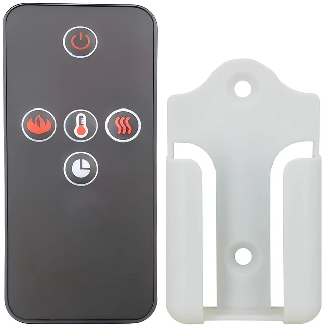 Alt view image 2 of 7 - Replacement Remote Control for Napoleon Electric Fireplace G660-0004-SER Cinema Log & Woodland Log Series NEFB24H-3A NEFI24H NEFI27H,with Wall Mounting Bracket