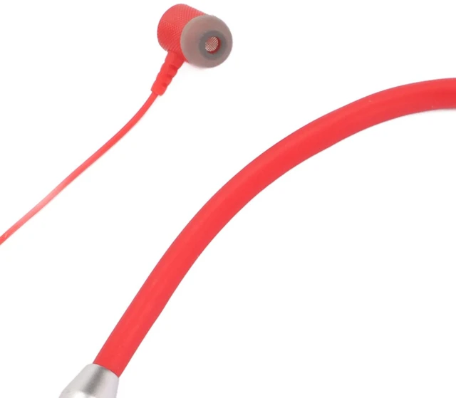 Alt view image 5 of 7 - Neckband Bluetooth Earbuds, Cordless Bluetooth 5.2 IPX5 Stereo Ergonomic Enhanced Bass Neckband Magnetic Headphones for Sports Running Workout (Red)