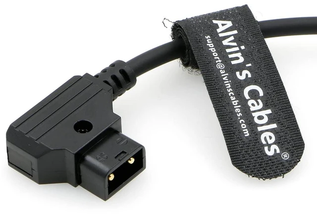 Alt view image 4 of 5 - D-Tap to XLR 4 Pin Female Right Angle Power Cable for Sony Venice F5 F55, Blackmagic URSA Mini Pro, Panasonic Varicam