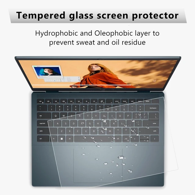 Alt view image 6 of 7 - 16" 16:10 Laptop Screen Protector for HP 16 Series, 9H Tempered Glass For HP Envy 16-hxxx/h000/h0112nr/h1000, Spectre x360 16-fxxx, ZBook Fury/Studio/Firefly 16 G9-11, EliteBook 860/865, Omen 16