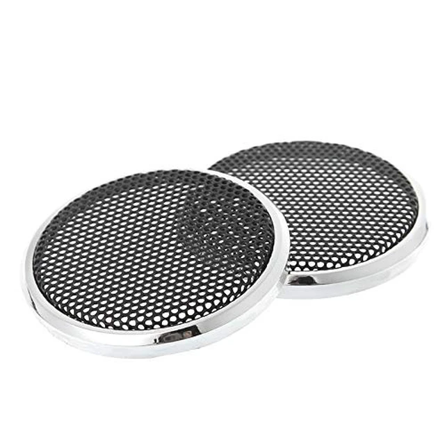 Main image of 2PCS 5" Speaker Grill Covers, Round Speaker Grill Protective Cover Guard Protector, Speaker Decorative Circle,Car Speaker Subwoofer Horn Cover (5 inch)