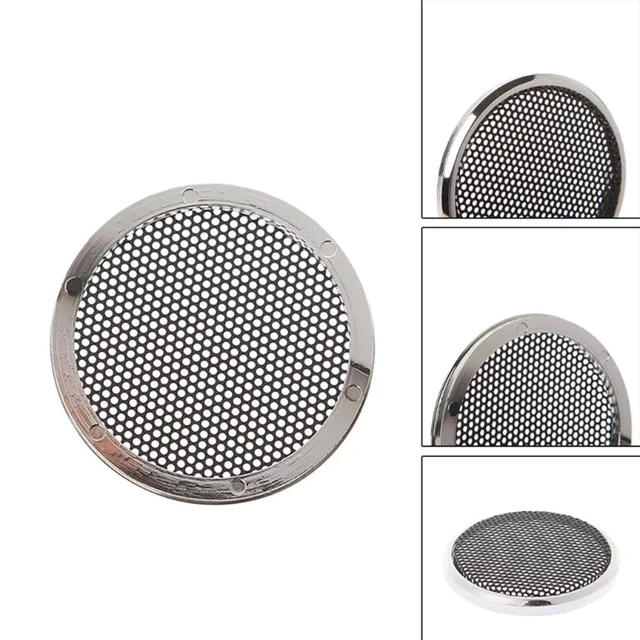 Alt view image 7 of 7 - 2PCS 5" Speaker Grill Covers, Round Speaker Grill Protective Cover Guard Protector, Speaker Decorative Circle,Car Speaker Subwoofer Horn Cover (5 inch)