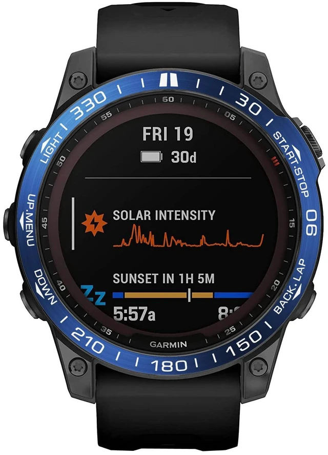 Alt view image 3 of 6 - Bezel Styling Compatible for Garmin Fenix 7 Bezel Ring Adhesive Cover Anti Scratch Protection Stainless Steel Metal Bezel Loop Dial Frame Circle Protective Case Cover for Garmin Fenix 7