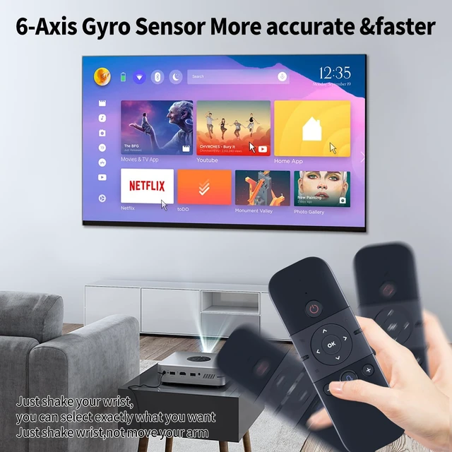 Alt view image 2 of 5 - Replace Remote for M8 Air Mouse Wireless Keyboard 2.4G Universal TV Easy pairing,Responsive control
