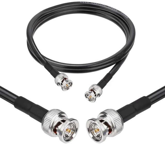 Main image of SDI Cable 3ft 75 Ohm BNC Male to Male RG59 Precision Video Cable Supports HD-SDI/3G/6G-SDI/4K/8K CCTV Video Converter Monitor Splitter