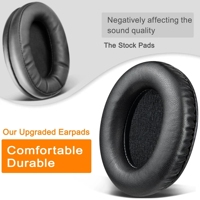 Alt view image 5 of 5 - Lambskin Earpads for HyperX Cloud (2/3/3S/1/Pro) - Black Also for Cloud (Flight/Flight2/Stinger/Stinger2/Stinger 2 Core/Core), CloudX (Stinger/Flight) Headset