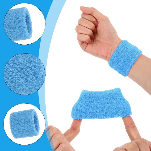 Alt view image 3 of 7 - 72 Pack Wrist Sweatbands Bulk for Men Women, Neon 80s Sweat Bands for Sports, Gymnastics Wristbands for Grips, Basketball Wristbands for Baseball Football Tennis Running Gym Workout 36 Pairs 12 Color