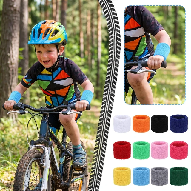 Alt view image 4 of 7 - 72 Pack Wrist Sweatbands Bulk for Men Women, Neon 80s Sweat Bands for Sports, Gymnastics Wristbands for Grips, Basketball Wristbands for Baseball Football Tennis Running Gym Workout 36 Pairs 12 Color