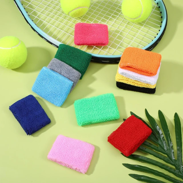 Alt view image 7 of 7 - 72 Pack Wrist Sweatbands Bulk for Men Women, Neon 80s Sweat Bands for Sports, Gymnastics Wristbands for Grips, Basketball Wristbands for Baseball Football Tennis Running Gym Workout 36 Pairs 12 Color