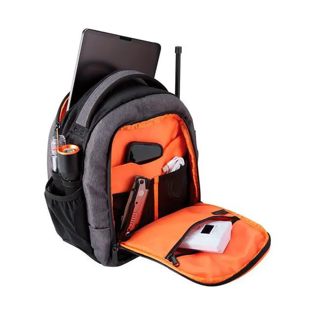 Alt view image 5 of 6 - Lift 2.0 Flight Bag | Protective Headset Compartment, Radio Slot, Keyring Clip, Flashlight & Fuel Tester Holders, High Visibility Interior