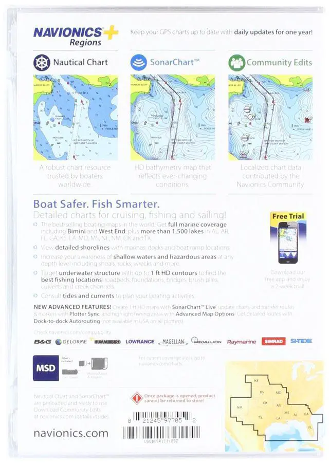 Alt view image 2 of 2 - Plus Regions South Marine and Lake Charts on SD/MSD