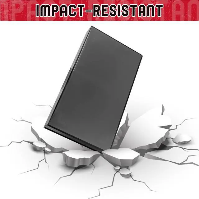 Alt view image 4 of 5 - Standard Black VHS Cases, VHS Album Case with Outer Clear Sleeve (20 Pack)