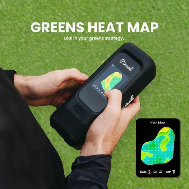 Alt view image 5 of 6 - Pinned Sound Stick PRO Smart GPS Golf Speaker - IPX7 Waterproof - Pink | Touch screen, magnetic golf cart & outdoor Bluetooth speaker, 10+ hour battery life, multi speaker pairing, golf gift for men