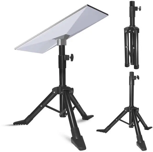 Main image of Starlink Gen 3 Tripod Stand, Adjustable Heavy-Duty Mount | Supports Gen 3/V4 and Standard Kickstand Dish, Height Adjustable from 2 to 4.5 Feet, Comes with Slide-In Pipe Adapter