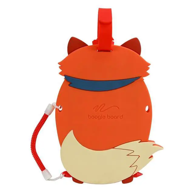 Alt view image 2 of 6 - Sketch Pals Fox 4 LCD Writing Tablet for Kids Reusable Mess-Free Drawing Pad with Tethered Stylus Clip-On Travel Doodle Board Toy Ages 3+