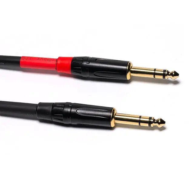 Alt view image 5 of 5 - 1/4 Inch TRS to XLR Male 6.35mm Balanced Signal Interconnect Microphone Cable Quarter inch to 3pin XLR Patch Cable 2Pack 8 inches