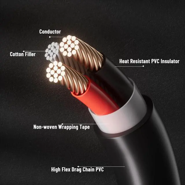 Alt view image 3 of 6 - D-tap to DC Power Cable 12V 5.5mm×2.1mm DC Coiled Cable for Canon C70, Atomos Shogun, Blackmagic Video Assist, SmallHD Indie 7, Right Angle DC