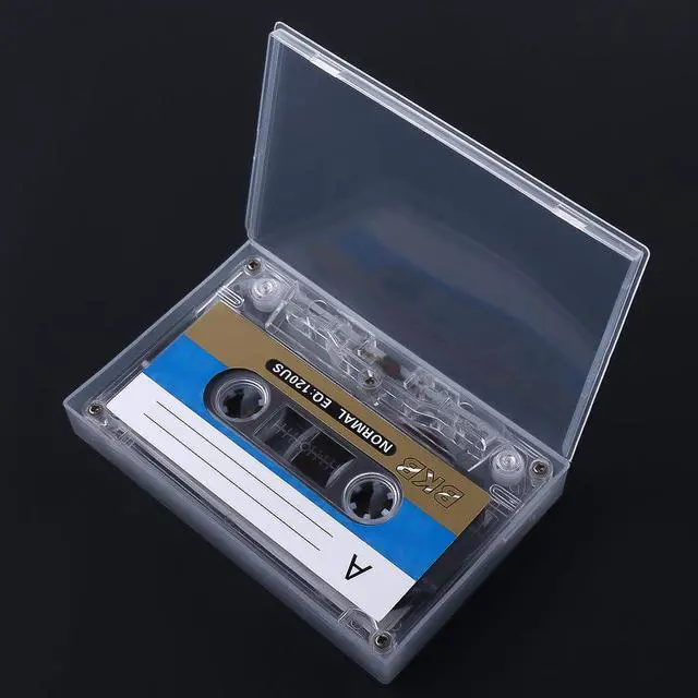 Alt view image 5 of 6 - 10Pcs Blank Cassette Tape 60 Mins Blank Tape Magnetic Audio Tape Recording Player for Speech Music Recording Standard Cassette