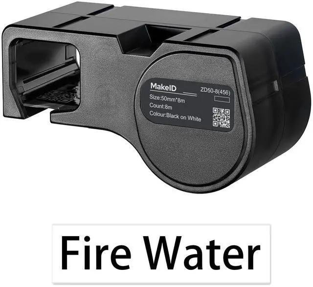 Main image of D50 All-Weather PET Label Cartridge for Indoor/Outdoor Component and Equipment Labeling, Safety Identification, Asset Tracking, Electrical Labeling - for D50 Label Printer