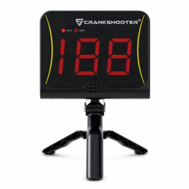 Main image of Radar - Shot Speed Radar with MPH and KPH Measurement - Free Standing Radar for Lacrosse, Baseball, Hockey, Soccer and More