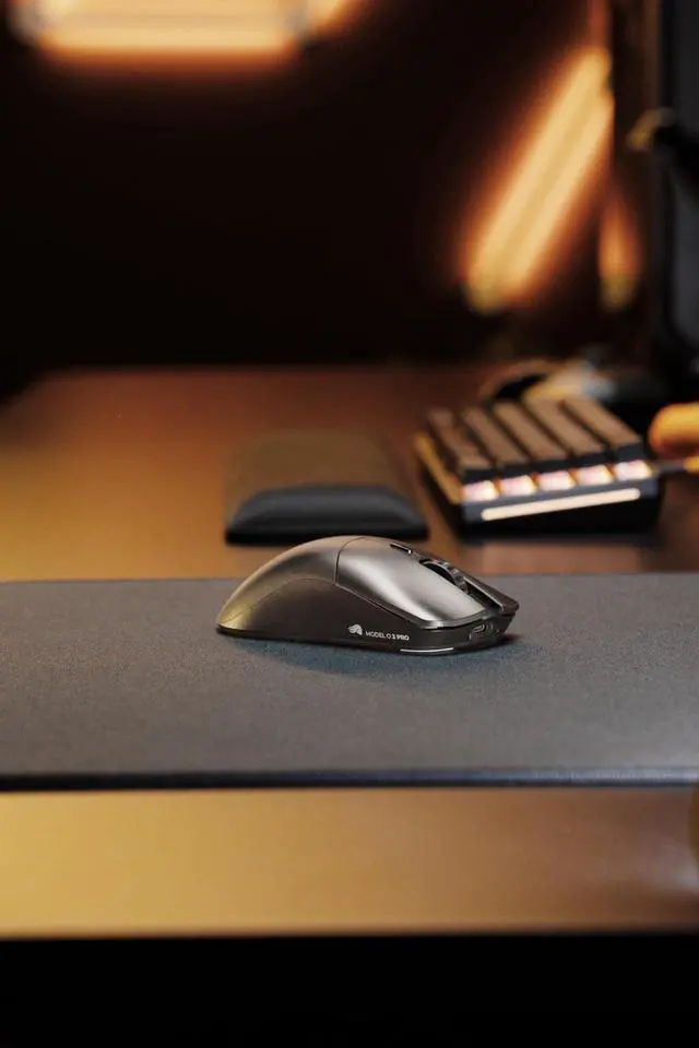 Alt view image 6 of 6 - Gaming Model O 2 PRO Wireless Gaming Mouse - 2.4GHz Wireless 1ms delay, 100M clicks, 57g Ultralight, Long Battery Life, 26K DPI BAMF 2.0 Sensor, Ambidextrous, 6 Buttons, PTFE Feet