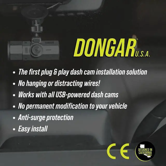 Alt view image 2 of 6 - DashCam Power Adapter (5-Pin Type E) for Select Subaru Vehicles