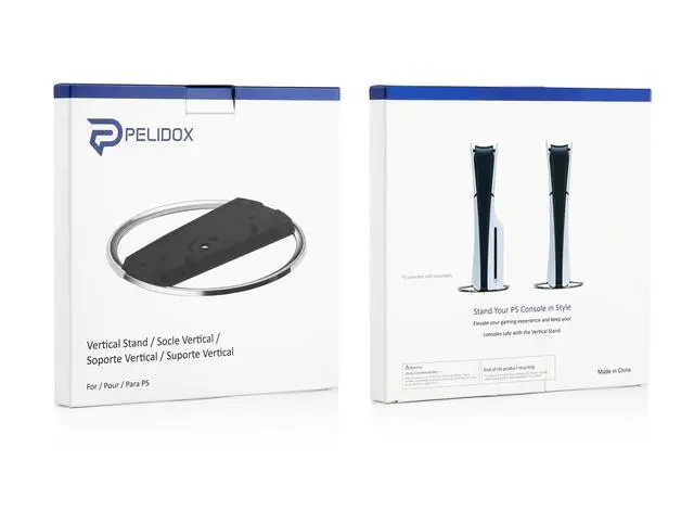 Alt view image 5 of 5 - Vertical Stand for PS 5 Consoles - PS 5 Pro Slim Holder Base Accessories