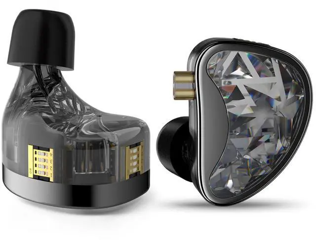 Main image of AS24 12BA IEM - Tunable in-Ear Monitor for Musicians | Open soundstage, HiFi sound separation, powerful bass, detailed treble, for stage/studio/audiophile