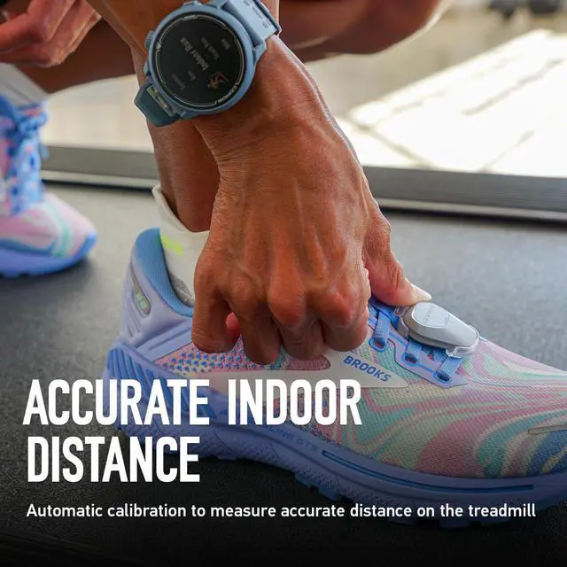 Alt view image 2 of 6 - POD 2 Watch Sensor Accessory, Indoor and Treadmill Distance Tracking | More Sensitive Real-time Pace, Improves GPS Data, Clip onto Shoes or Waistband only Works with Watches
