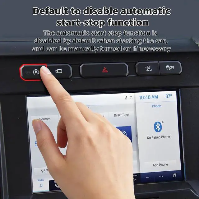 Alt view image 4 of 6 - Auto Start Stop Eliminator for Ford F150 2015 2016 2017 2018 2019 2020 Turn Off Idle Engine Stop Start System Disabler Easy Install OBD Connect Plug Play Accessories