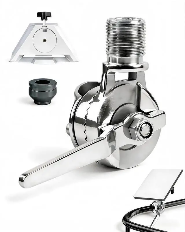 Main image of Boat Mount for Starlink Mini, Marine-Grade 316 Stainless Steel Adjustable Rail Mount for Starlink Mini Antenna Perfect for Boats, Yachts, Sailboats, Trawlers & RVs
