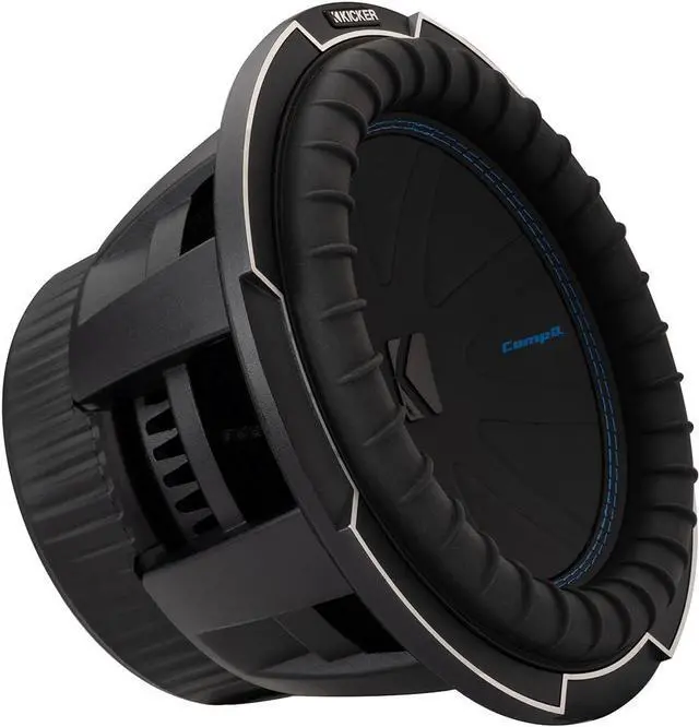 Alt view image 4 of 6 - CompQ 10"(25cm) Subwoofer, 51CWQ104, DVC 4-ohm, 800 Watts RMS, 1600 Watts Peak, Forced-Air Cooling, Increased Power Handling, Car, Truck, SUV, UTV