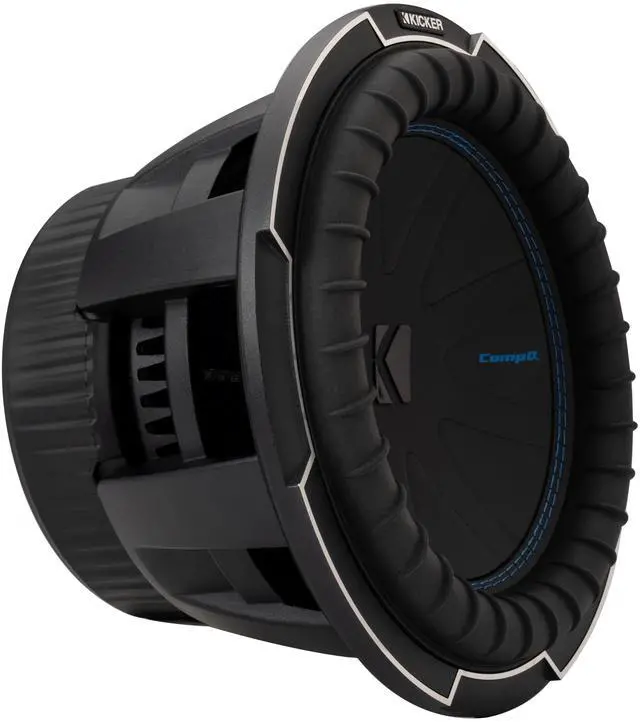 Alt view image 6 of 6 - CompQ 10"(25cm) Subwoofer, 51CWQ104, DVC 4-ohm, 800 Watts RMS, 1600 Watts Peak, Forced-Air Cooling, Increased Power Handling, Car, Truck, SUV, UTV