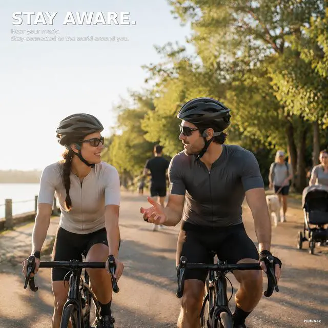 Alt view image 3 of 6 - Swim Bone Conduction Headphones, IP68 Water Resistance Headsets, Open-Ear Sports Headphone for Running, Cycling,Workouts Bluetooth 6.0, 8 GB Memory with Built-in Mic, 10H Playtime