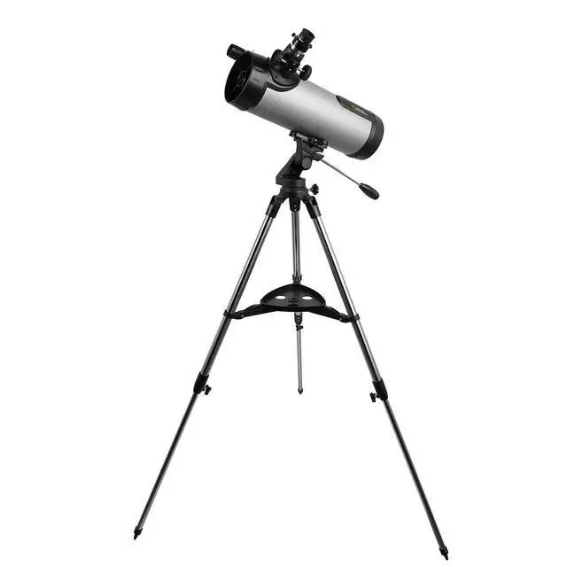 Alt view image 4 of 6 - National Geographic 114mm Reflector Telescope with Eyepieces Mount Smartphone Adapter for Astronomy Astrophotography