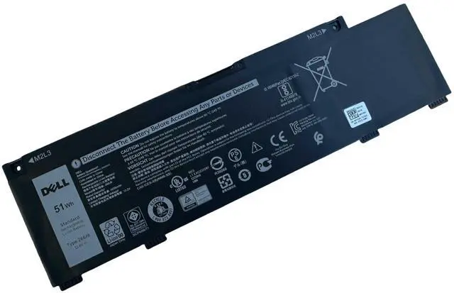 Main image of DELL 266J9 11.4V 51Wh 3-Cell Notebook Battery For DELL G3 15 (3500), G3 15 (3590),G5 15 (5500), G5 15 (5505), SE 5505, Inspiron 14 5000 (5490) Laptops P/N: 266J9 0M4GWP M4GWP 0PN1VN MV07R W5W19