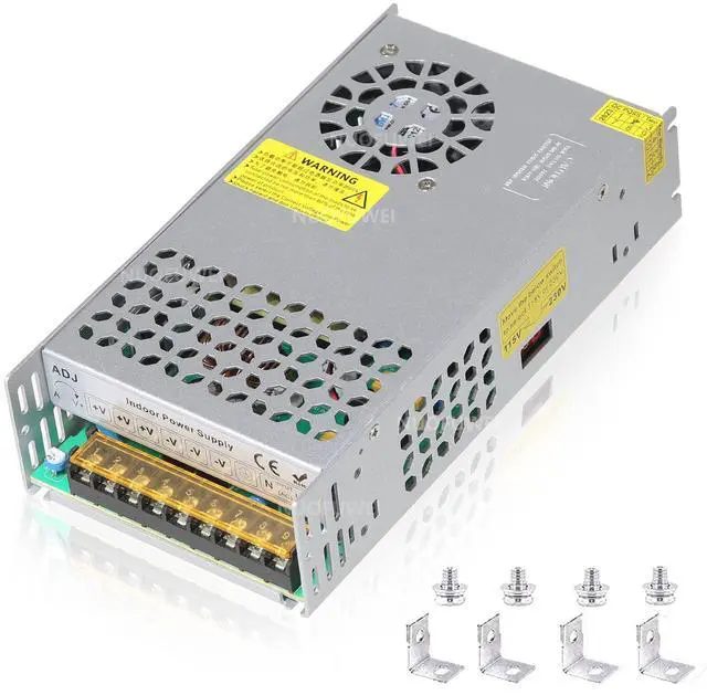 Main image of DC 12V 50A 600W Power Supply 110V AC to 12V DC Converter | 50A 600W Switch Power Supply Adapter Transformer for 12V Motor Pump CCTV Security Camera Car Stereo 3D Printer