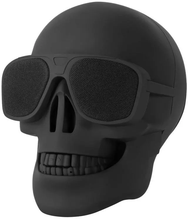 Main image of Skull Speaker Wireless Portable Unique Skeleton Bluetooth Speakers Halloween Decorations for Gift Party Supports TF/USB Drive/AUX