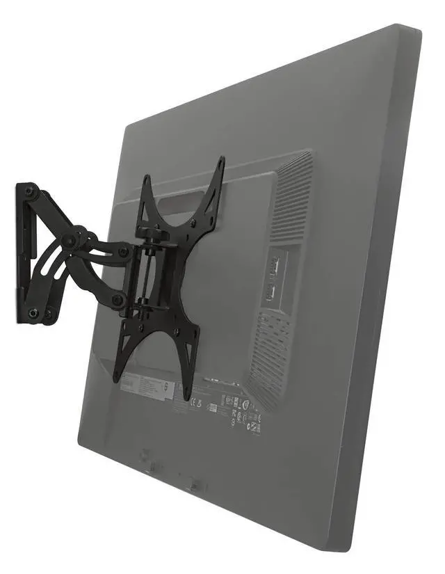 Alt view image 2 of 6 - Full-Motion TV Wall Mount |Tilting, Swiveling, Articulating Display Mounting Bracket for 23" to 42" Flat Screen Panels with Up to 200x200 VESA Pattern,66 lb Capacity